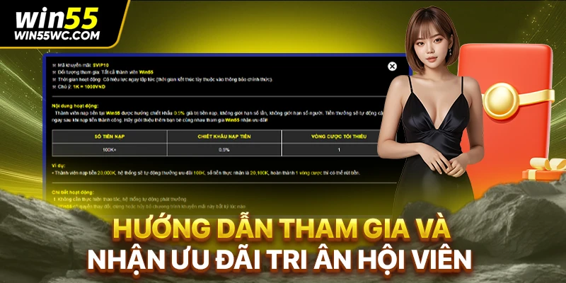 Hướng dẫn tham gia và nhận ưu đãi tri ân hội viên